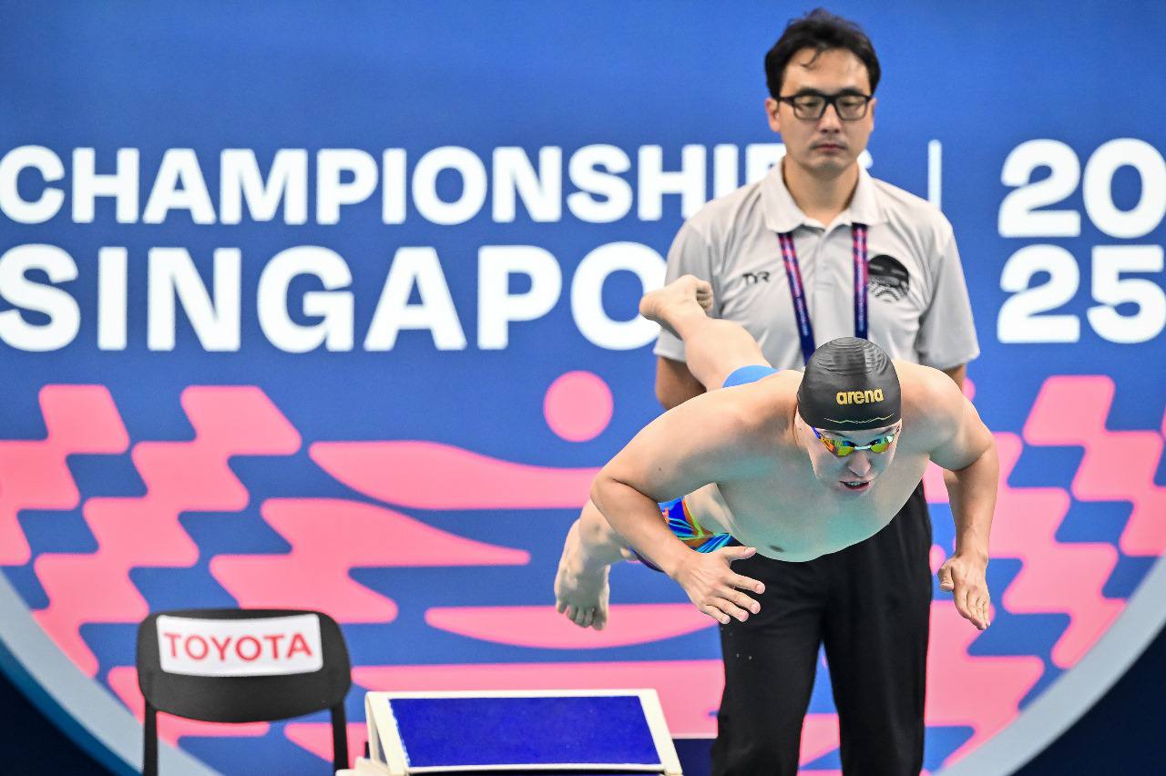 نۇرداۋلەت جۇماعالي پارا جۇزۋدەن الەم چەمپيوناتىندا كۇمىس جۇلدەگەر اتاندى