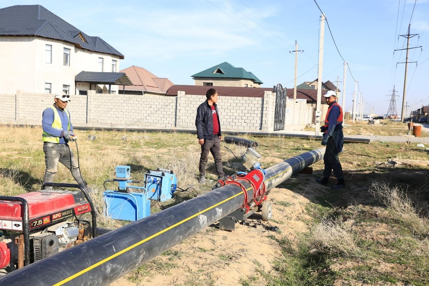 ينفراقۇرىلىم ماسەلەسى ءجۇز پايىز شەشىلگەن اۋدان