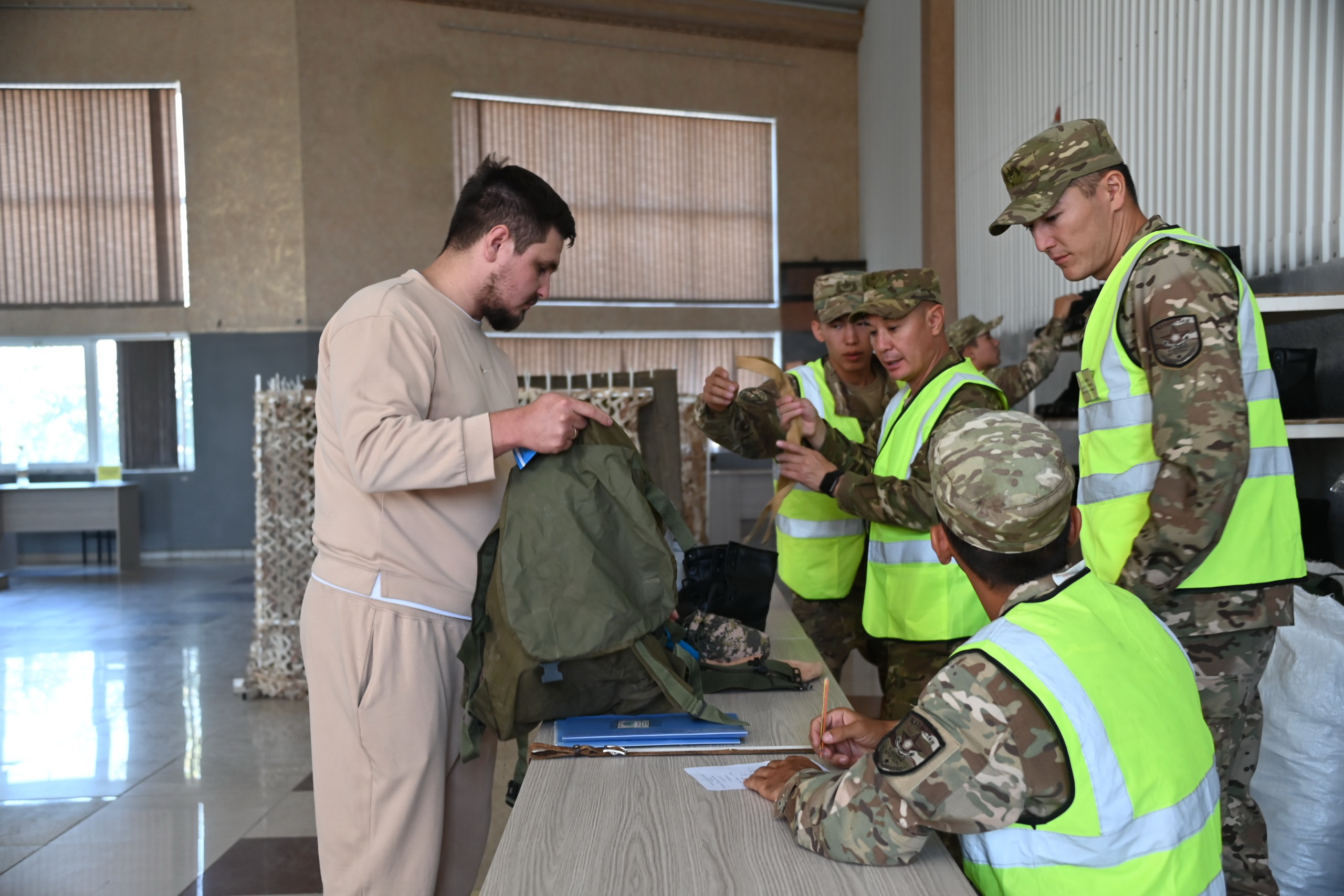«اقتاس» پوليگونىنداعى جاۋىنگەرلىك جاتتىعۋ