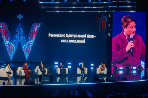 ورتالىق ازيانىڭ كوشباسشى ايەلدەرى الماتىدا باس قوستى