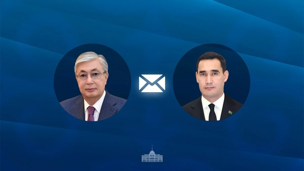 مەملەكەت باسشىسى تۇرىكمەنستان پرەزيدەنتىنە قۇتتىقتاۋ جەدەلحاتىن جولدادى