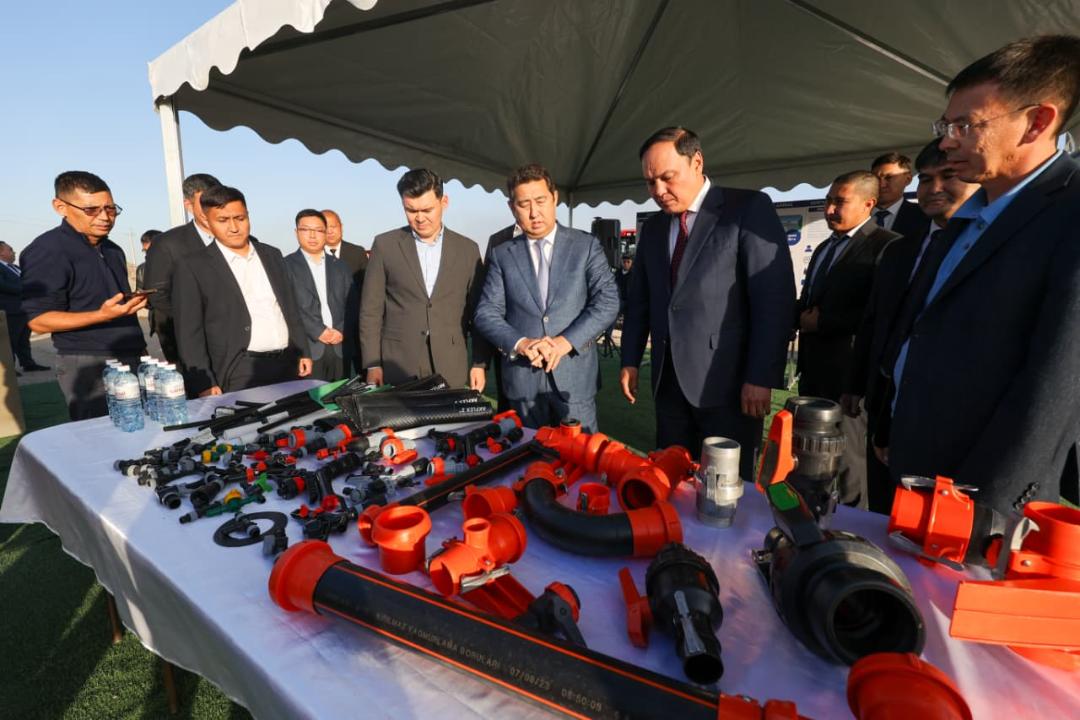 ەكى زاۋىتتىڭ قۇرىلىسى باستالدى