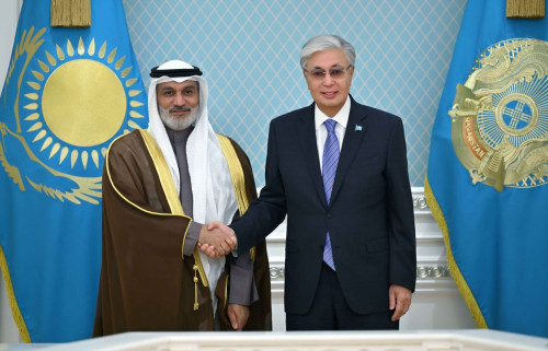 مەملەكەت باسشىسى وپەك باس حاتشىسى حايتام ءال-گايستى قابىلدادى