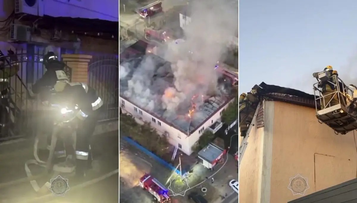 اتىراۋداعى مەيرامحانا كەشەنىندە ءىرى ءورت بولدى