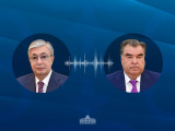 قاسىم-جومارت توقاەۆ تاجىكستان پرەزيدەنتى ەمومالي راحمونمەن تەلەفون ارقىلى سويلەستى