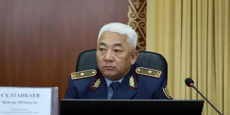 جامبىل وبلىسى پوليتسيا دەپارتامەنتىنە جاڭا باسشى كەلدى