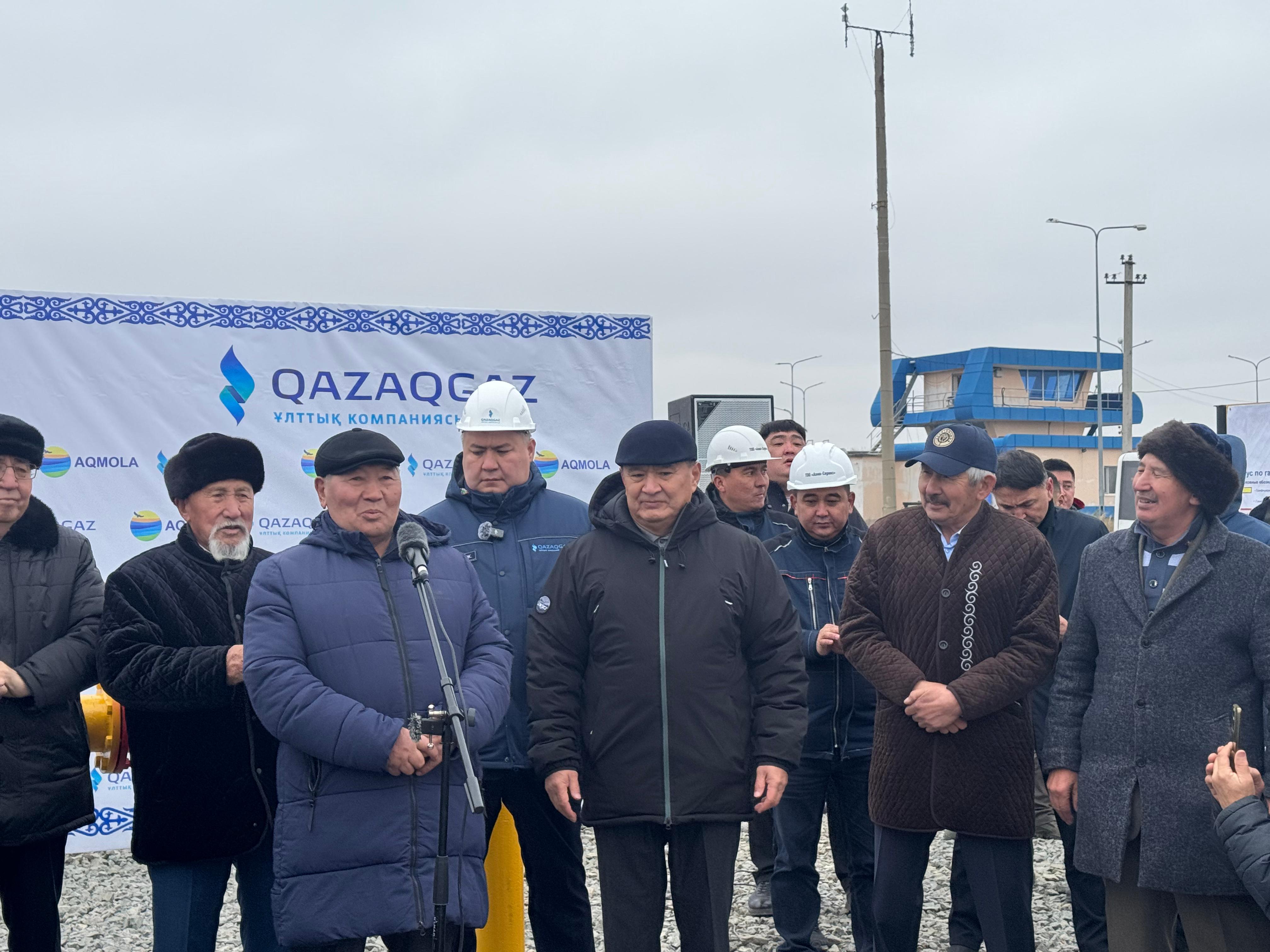 اقمولا وبلىسىندا گازبەن جابدىقتاۋ جەلىسى كەڭەيۋدە