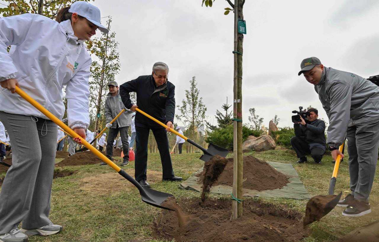 مەملەكەت باسشىسى «تازا قازاقستان» ەكولوگيالىق اكتسياسىنا قاتىستى