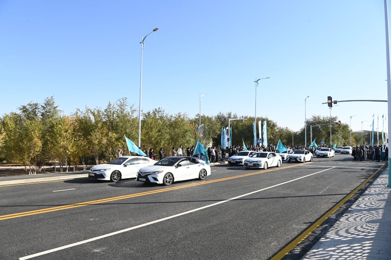 قىزىلوردادا تاۋەلسىزدىككە 25 جىل داڭعىلىنىڭ جالعاسى پايدالانۋعا بەرىلدى 