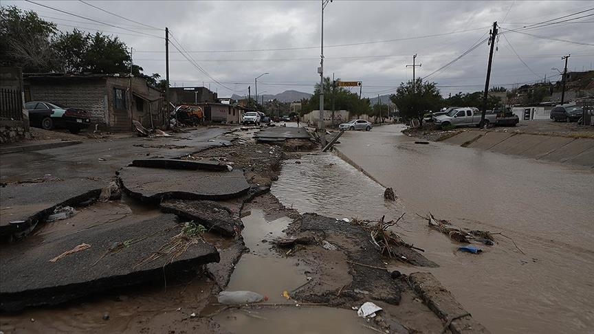 مەكسيكادا سۋ تاسقىنى سالدارىنان 64 ادام قازا تاپتى