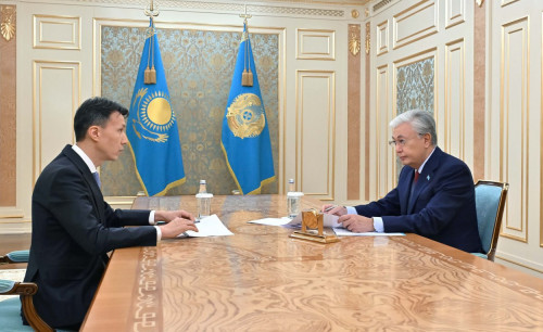 مەملەكەت باسشىسى مەيىرجان يۋسۋپوۆتى قابىلدادى