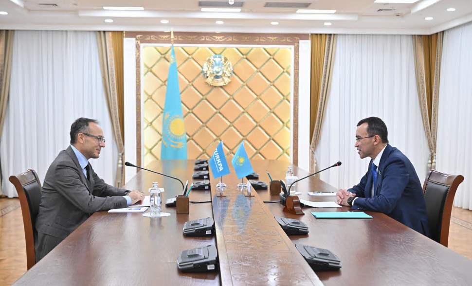 سەنات توراعاسى تۇركپا باس حاتشىسىمەن ديدارلاستى