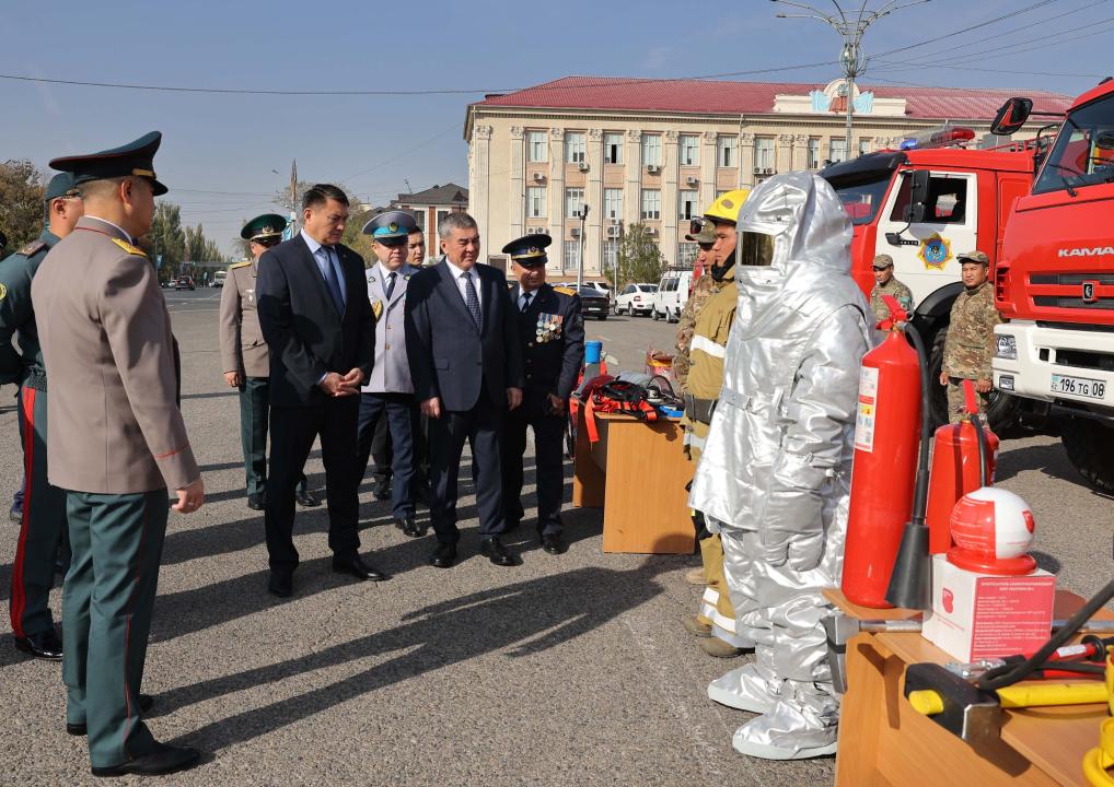 قۇتقارۋشىلارعا قۇرمەت كورسەتىلدى