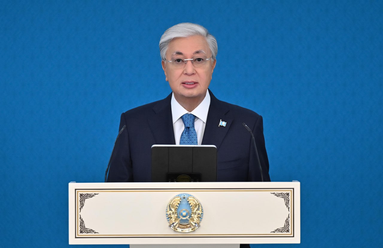 مەملەكەت باسشىسى تەلەكوپىر ارقىلى KIA Qazaqstan اۆتوموبيل زاۋىتىن اشتى