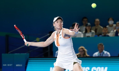 ەلەنا رىباكينا WTA Finals ءتۋرنيرىن جەڭىسپەن باستادى