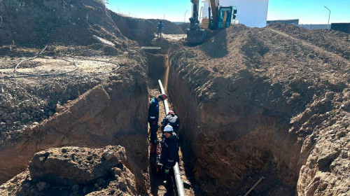 قاراعاندى وبلىسىندا 400 اۋىل ساپالى اۋىز سۋمەن قامتىلادى