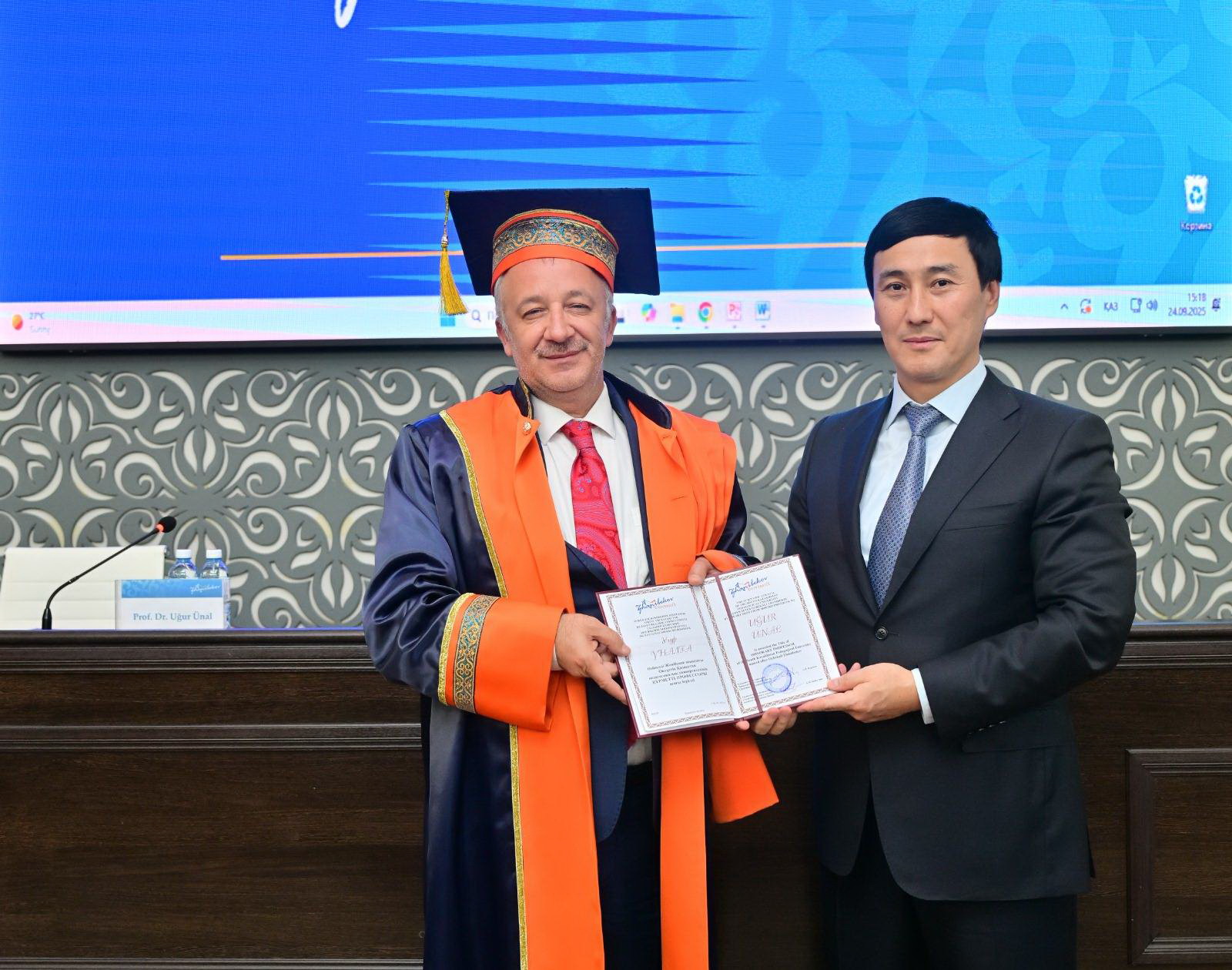 ەكى ەل ۋنيۆەرسيتەتتەرى اراسىنداعى ارىپتەستىك