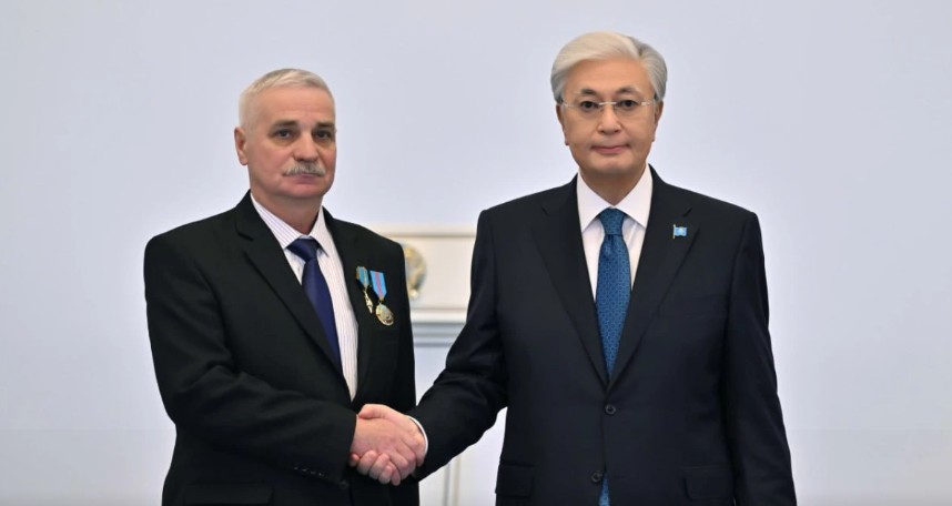 سەرگەي چەرنوباي قازاقستاننىڭ ەڭبەك ەرى