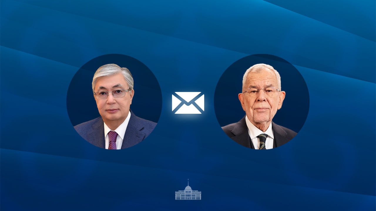 مەملەكەت باسشىسى اۋستريا پرەزيدەنتىنە قۇتتىقتاۋ جەدەلحاتىن جولدادى