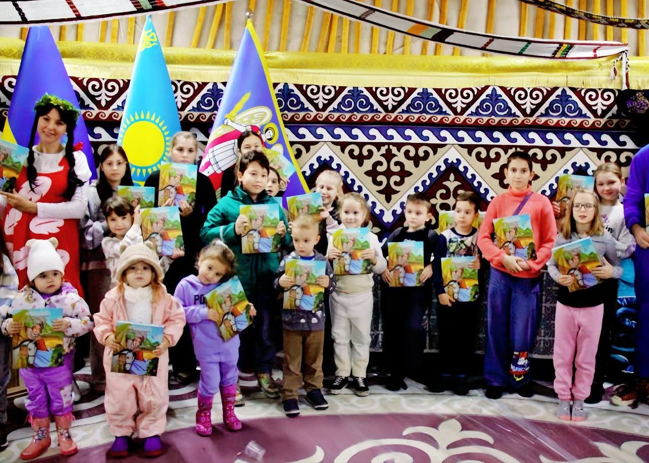 قازاق ەرتەگىلەرى ۋكراين تىلىندە جارىق كوردى