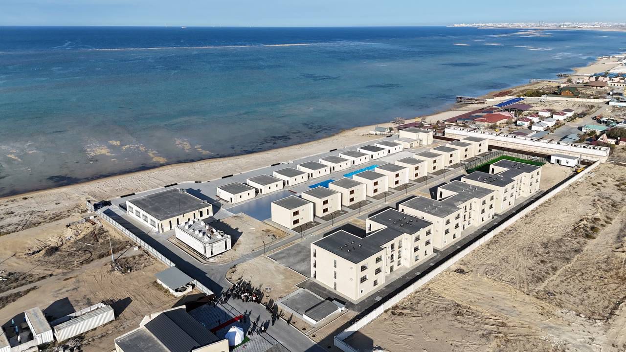 ماڭعىستاۋدا زاماناۋي دەمالىس كەشەنى جانە بالالار لاگەرى اشىلدى