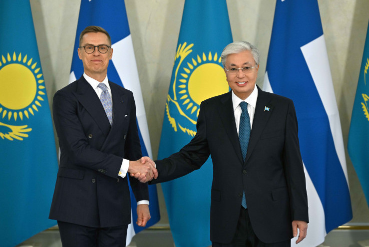 قازاقستان مەن فينليانديا پرەزيدەنتتەرى بىرلەسكەن مالىمدەمە قابىلدادى