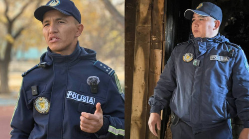 پوليتسەيلەر ءورت شىققان ۇيدەن ءۇش بالانى قۇتقاردى