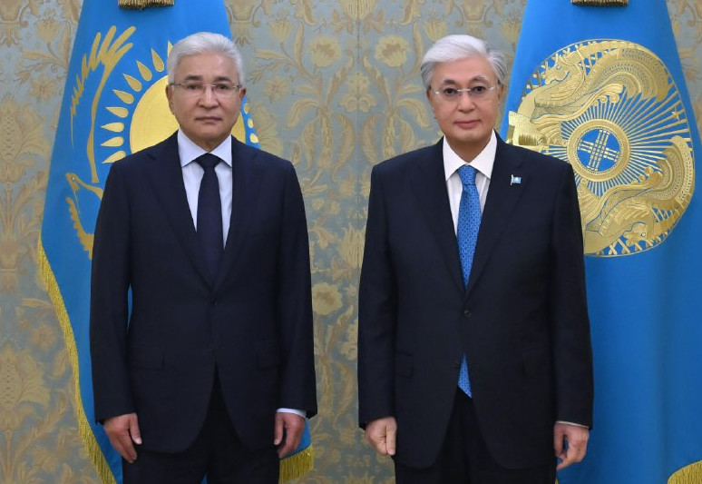 مەملەكەت باسشىسى يمانعالي تاسماعامبەتوۆپەن كەزدەستى