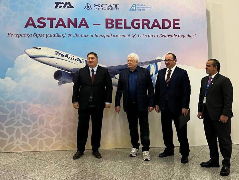 قازاقستان مەن سەربيا اراسىندا تىكەلەي اۋە رەيستەرى ىسكە قوسىلدى