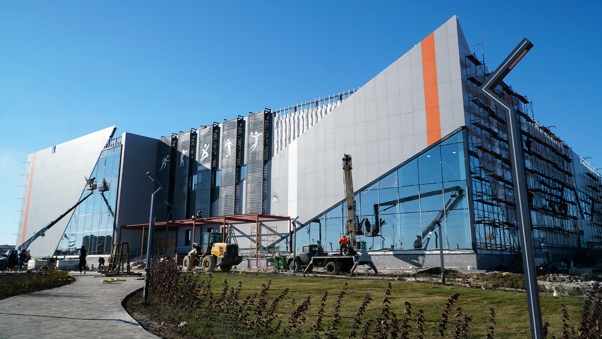 كوكشەتاۋدا سپورت كەشەنى سالىنادى