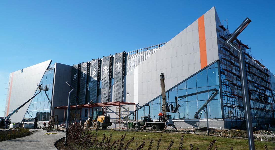 قايتارىلعان اكتيۆتەر: كوكشەتاۋدا سپورت كەشەنى سالىنىپ جاتىر