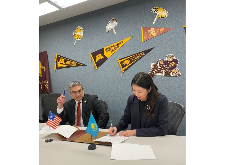 اقتوبەدە وقۋ ورنى ميننەسوتا ۋنيۆەرسيتەتىمەن بىرلەسكەن جوبانى قولعا الدى