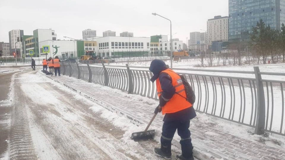ەلوردا اۋماعىنان نەشە تەكشە مەتر قار شىعارىلدى؟