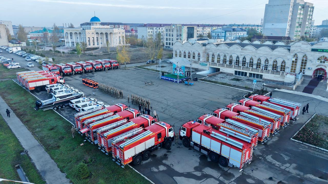 توتەنشە قىزمەتكە 30 تەحنيكا بەرىلدى