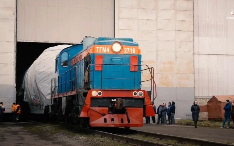 بايقوڭىر عارىش ايلاعىنا «سويۋز-5» زىمىرانى اكەلىندى