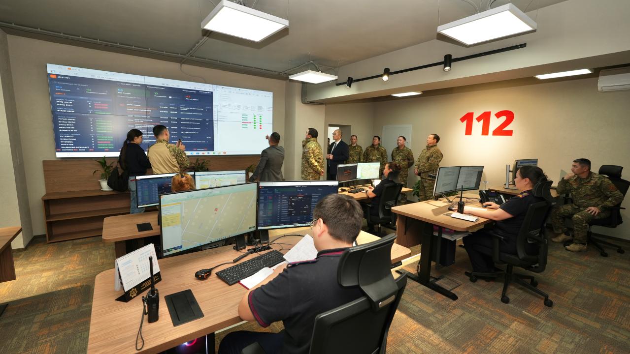 101 جانە 112 قىزمەتتەرى بىرىكتىرىلدى