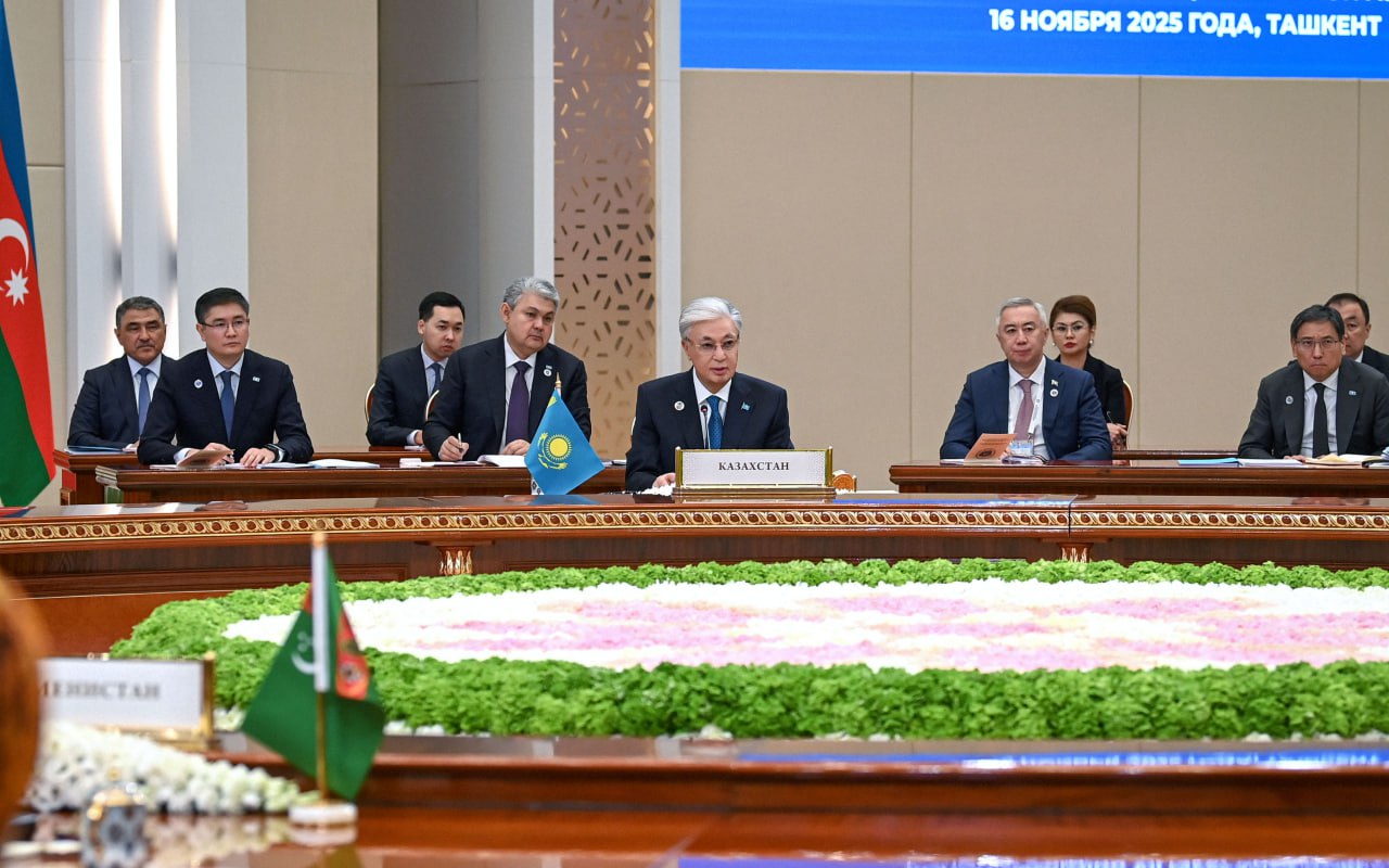 قاسىم-جومارت توقاەۆ ورتالىق ازيا مەملەكەتتەرى باسشىلارىنىڭ VII كونسۋلتاتيۆتىك كەزدەسۋىنە قاتىستى