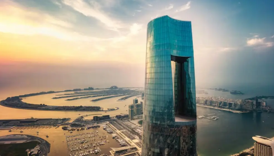 الەمدەگى ەڭ بيىك قوناق ءۇي دۋبايدا اشىلدى