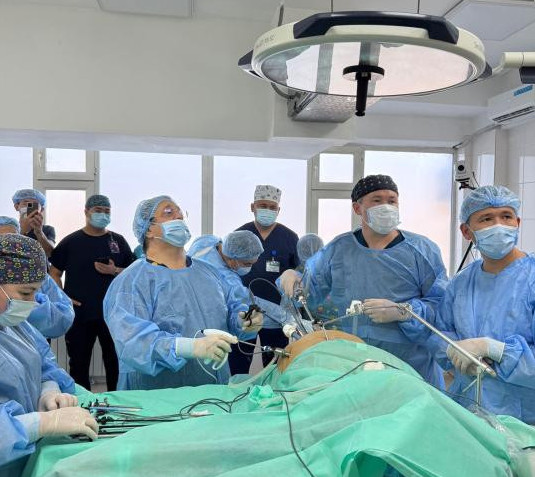 الماتى وبلىسىندا العاش رەت اسقازانعا تىڭ ادىسپەن وتا جاسالدى