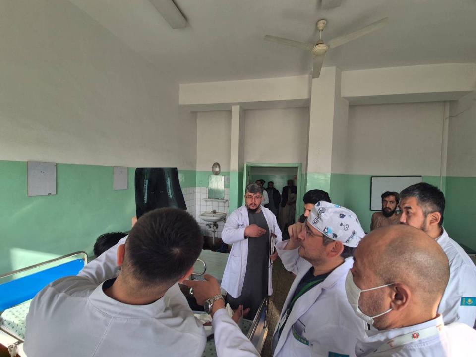 ەل دارىگەرلەرى اۋعانستانداعى گۋمانيتارلىق ميسسياعا قاتىسىپ جاتىر