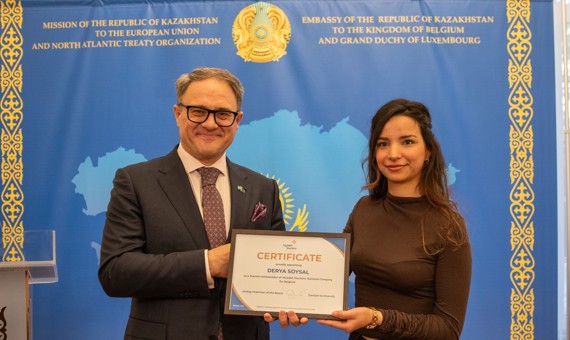 بەلگيالىق جۋرناليست – تۋريزم ەلشىسى