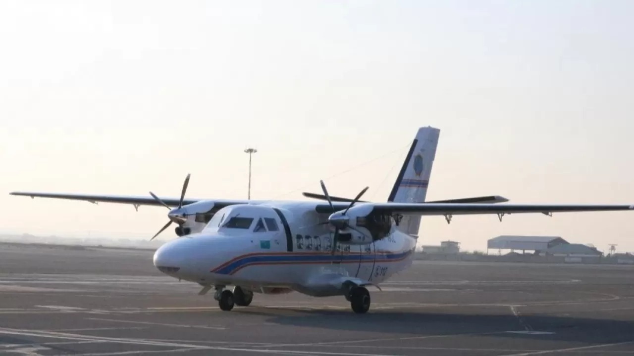 تجم اۆياتسيالىق پاركى كەز كەلگەن اۋماققا قونا الاتىن ۇشاقپەن تولىقتى