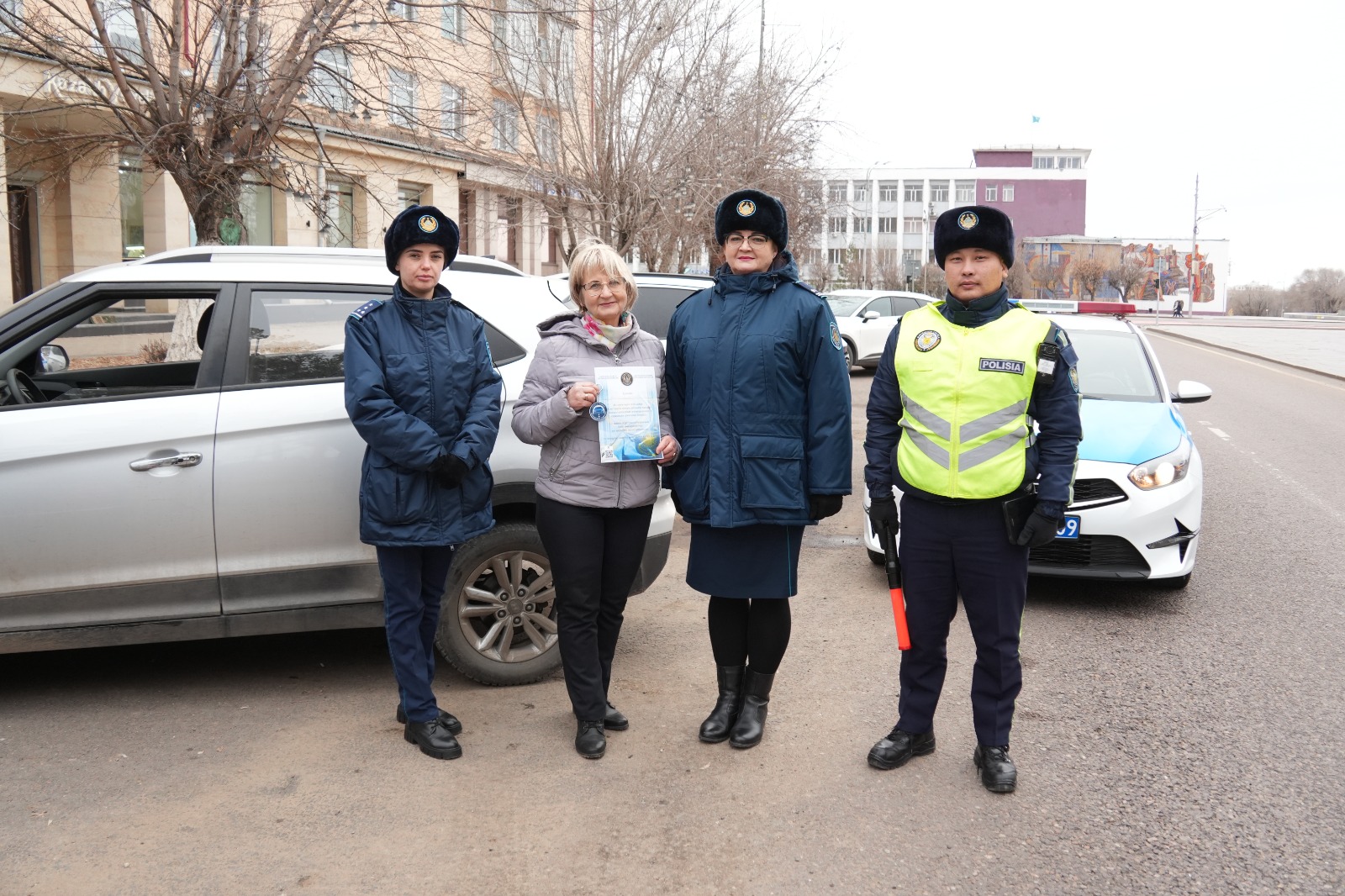 قاراعاندىدا 30 جىل بويى بىردە-ءبىر رەت جول ەرەجەسىن بۇزباعان جۇرگىزۋشى انىقتالدى