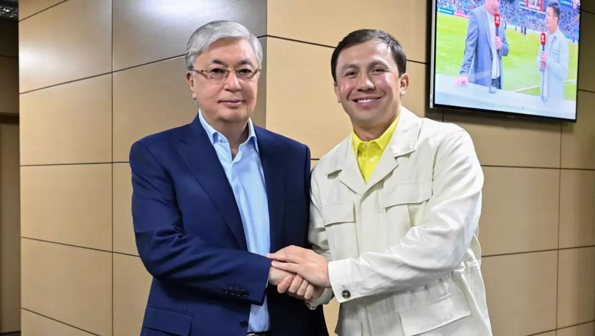 گولوۆكين ءوزىن قۇتتىقتاعان توقاەۆقا العىس ايتتى