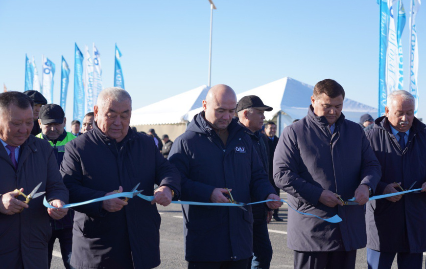 كوپتەن كۇتكەن جاڭالىق: قىزىلوردا – جەزقازعان اۆتوجولى اشىلدى