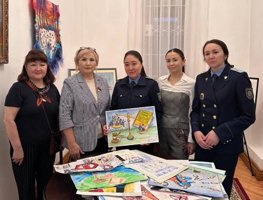 «زاڭ جانە ءتارتىپ بالانىڭ كوزىمەن». قالالىق سۋرەت بايقاۋىنىڭ جەڭىمپازدارى انىقتالدى