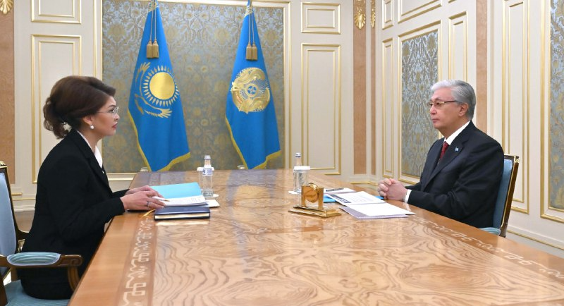 مەملەكەت باسشىسى ايدا بالاەۆانى قابىلدادى