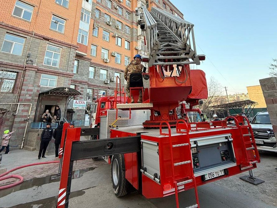 قىزىلوردادا 13 ادام ورتتەن قۇتقارىلدى