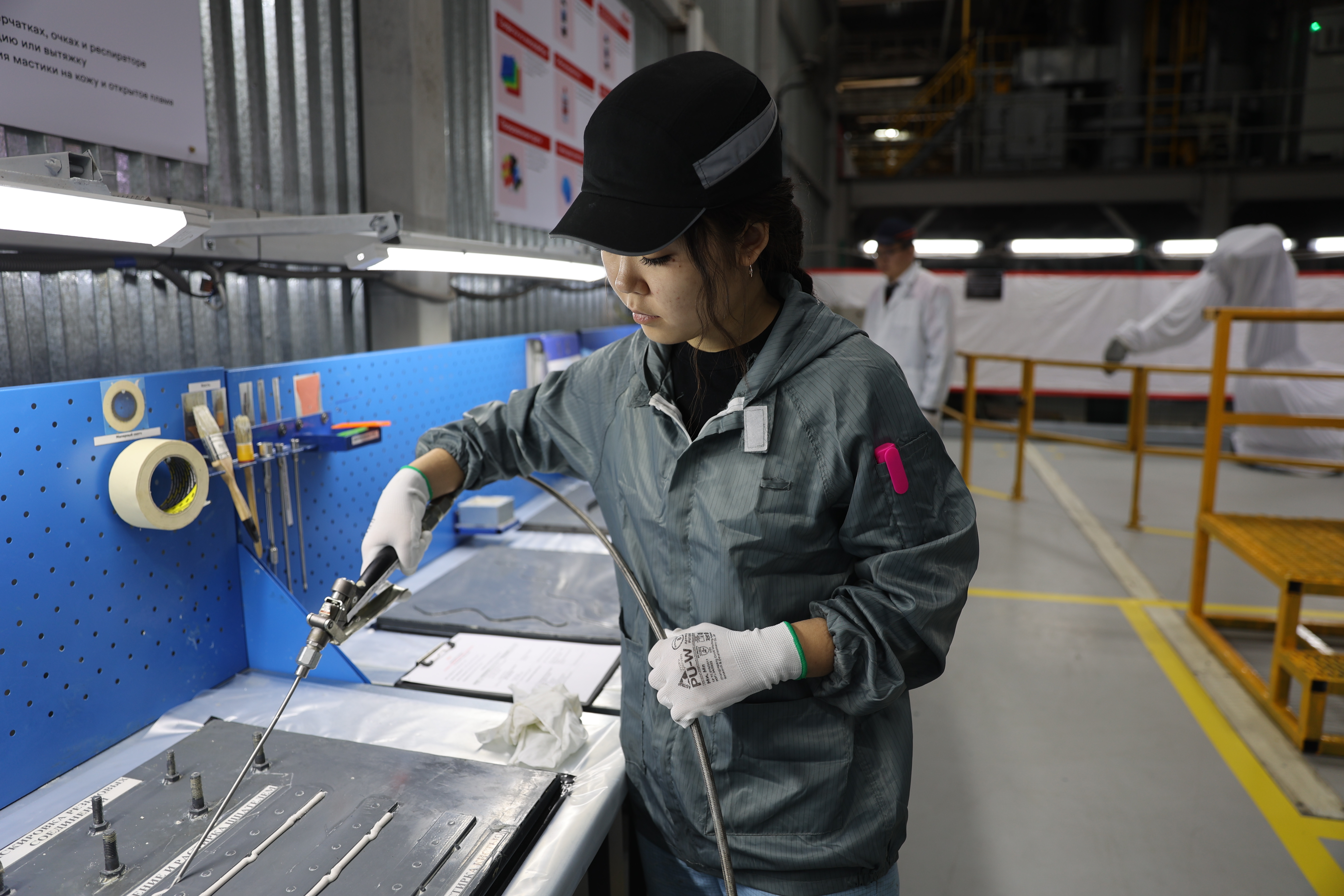 قوستانايداعى «الليۋر» زاۋىتىندا جاس ماماندارعا ارنالعان وقۋ-جاتتىعۋ ورتالىعى اشىلدى