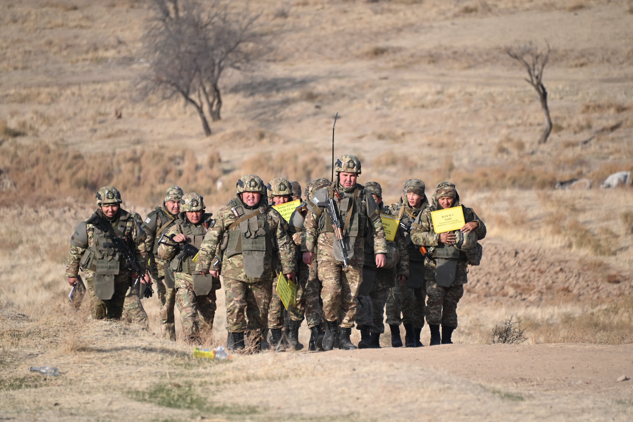 وڭتۇستىك ايماقتىڭ اسكەرلەرى «دابىل» بويىنشا كوتەرىلدى